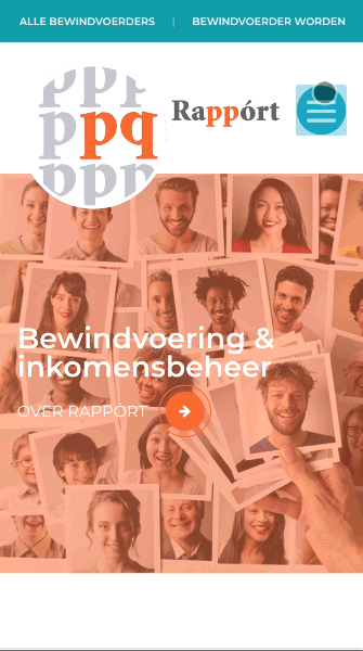 UX mobiel menu animatie
